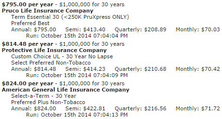 30 Year Term Life Insurance Quote 15