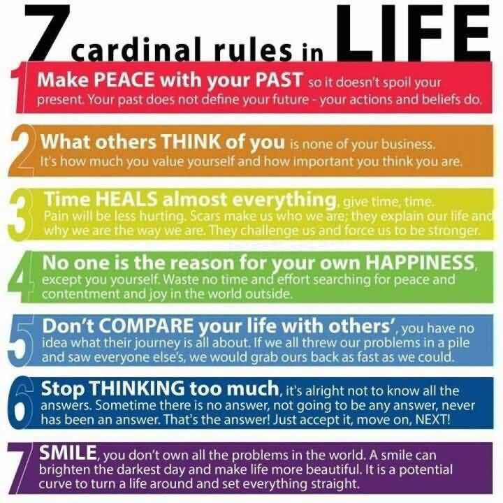 7 Rules Of Life Quote 07