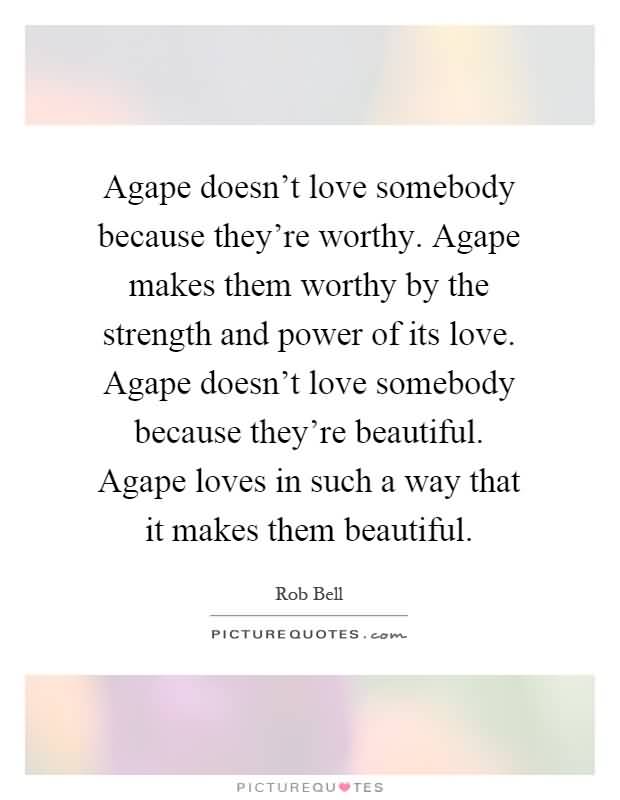 Agape Love Quotes 18