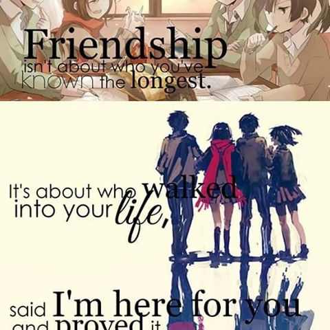 Anime Quotes About Friendship 12