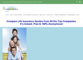 Anonymous Life Insurance Quotes 05