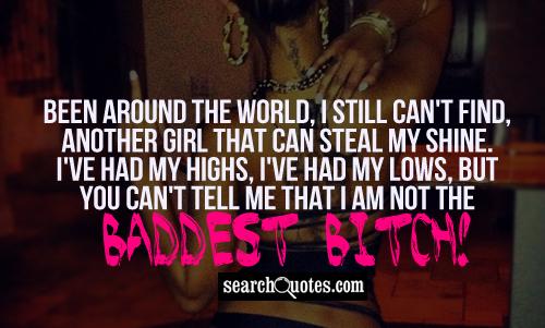 Bad Chick Quotes Meme Image 05