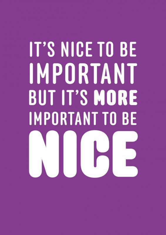 Be Nice Quotes Meme Image 09