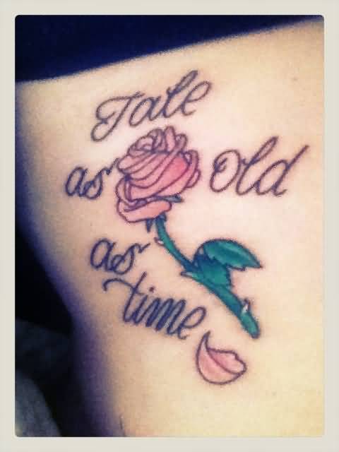 Beauty And The Beast Quote Tattoo Meme Image 15