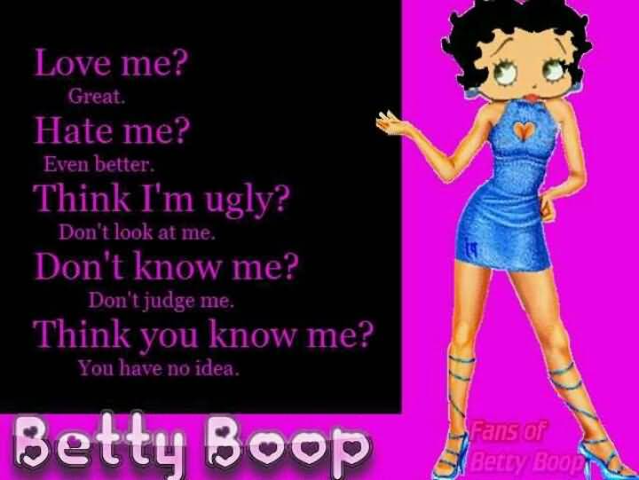 Betty Boop Quotes Meme Image 17