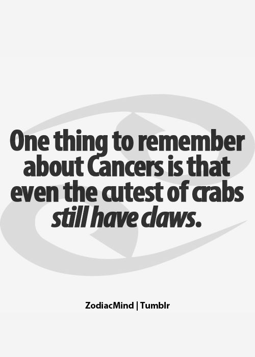 Cancer Sign Quotes Meme Image 06