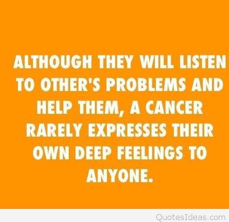 Cancer Sign Quotes Meme Image 07