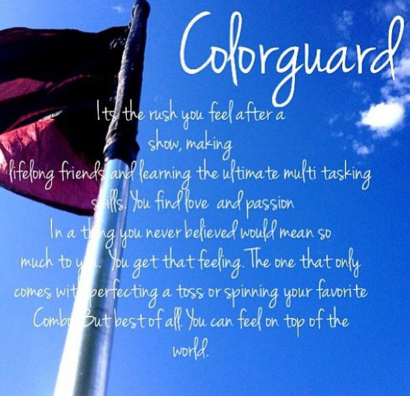 Color Guard Quotes And Sayings Meme Image 16 Quotesbae