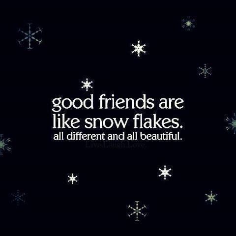 Cute Snow Quotes Meme Image 04