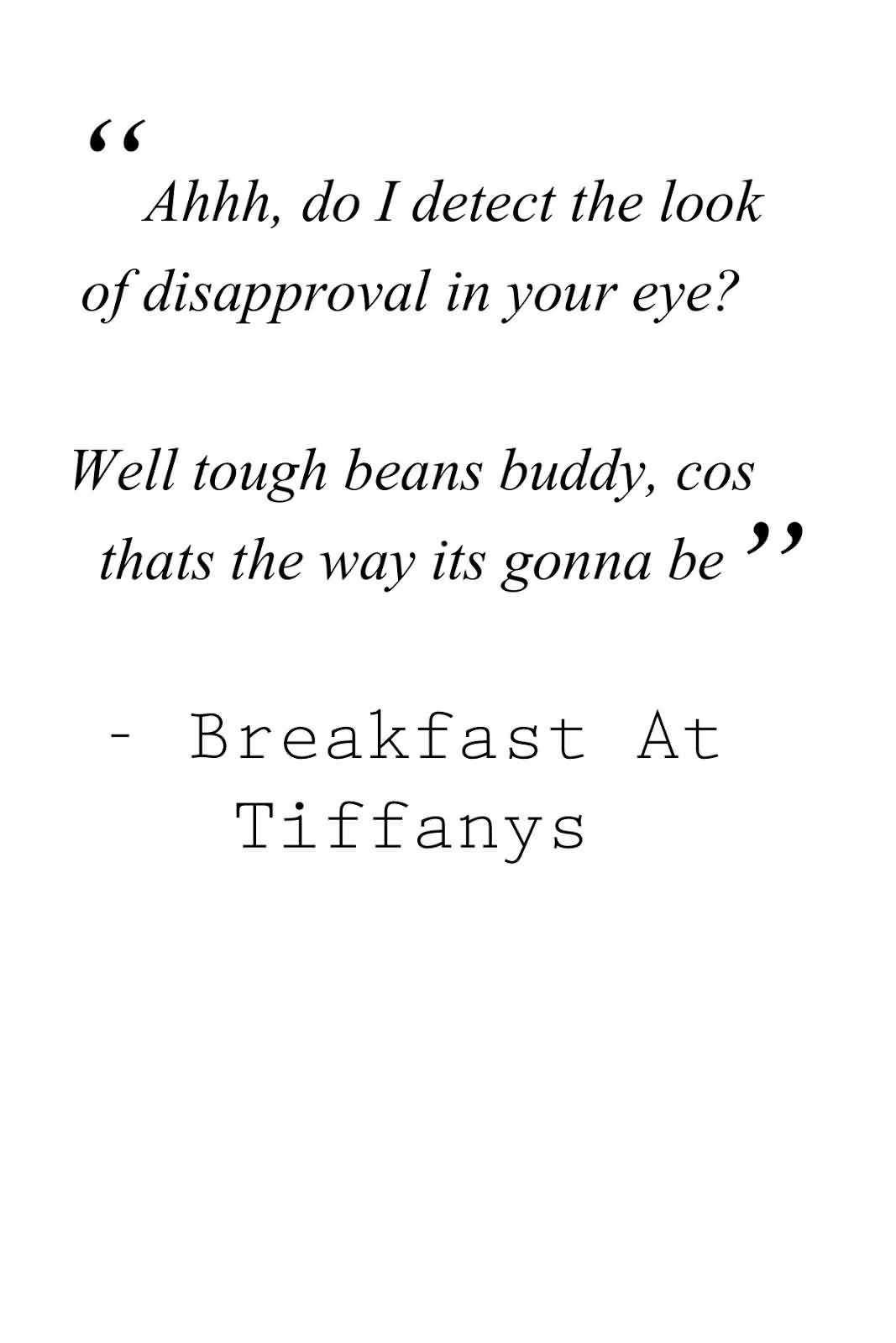 tiffany and co sayings