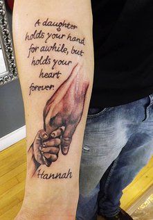 Father And Daughter Tattoo Quotes Meme Image 04