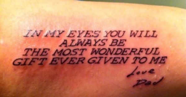 Father And Son Quotes For Tattoos Meme Image 06