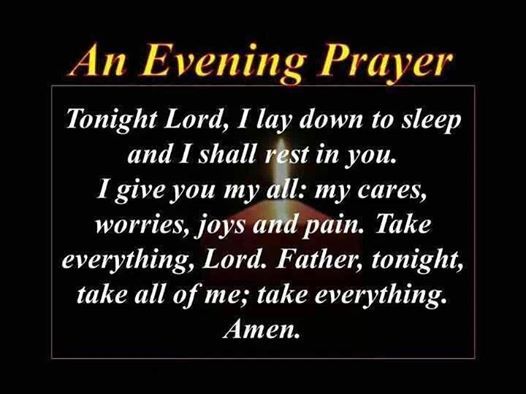 25 Good Night Prayers Quotes and Sayings