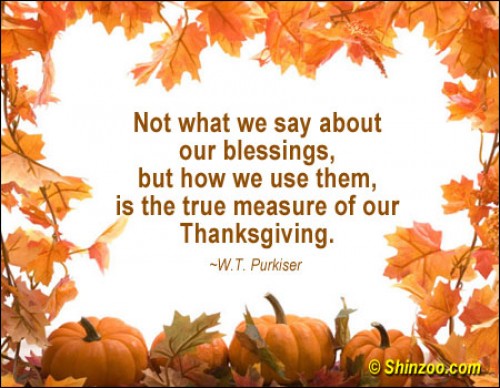 25 Happy Thanksgiving Quotes and Sayings Collection