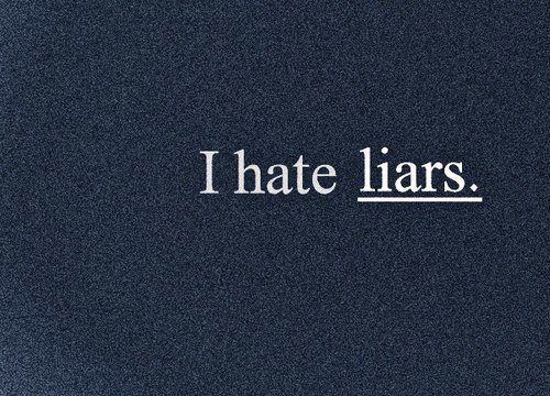 Hate Liars Quotes Meme Image 14