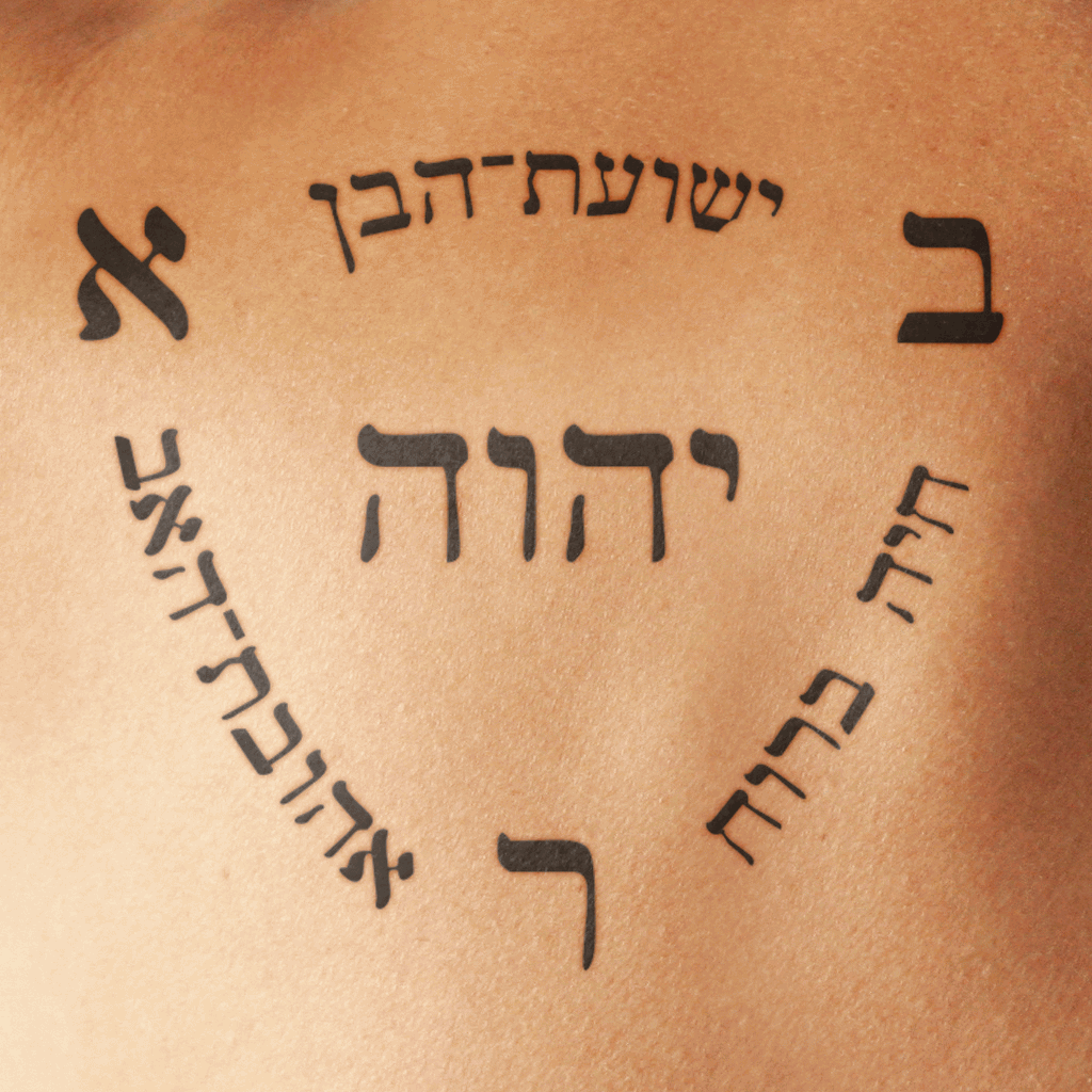 Hebrew Quotes Tattoo Meme Image 19