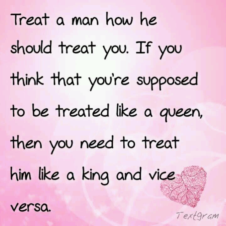 How A Woman Should Treat Her Man Quotes Meme Image 09