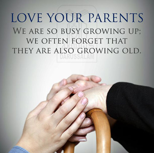 Islamic Quotes About Respecting Parents Meme Image 08