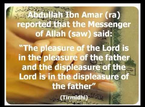 Islamic Quotes About Respecting Parents Meme Image 12
