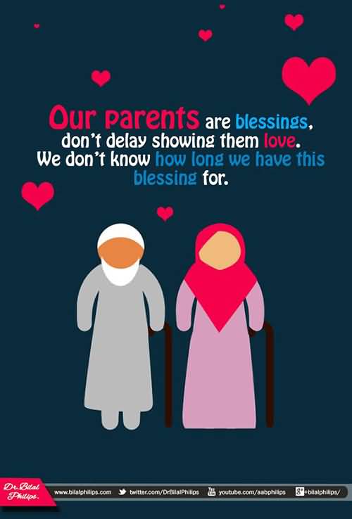 Islamic Quotes About Respecting Parents Meme Image 17