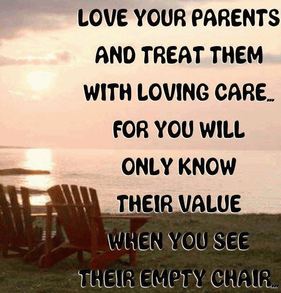 Islamic Quotes About Respecting Parents Meme Image 19