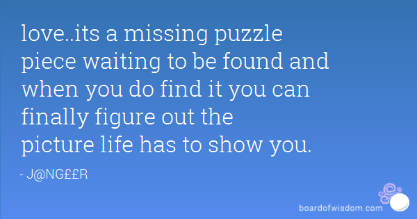 Love Puzzle Quotes Meme Image 05