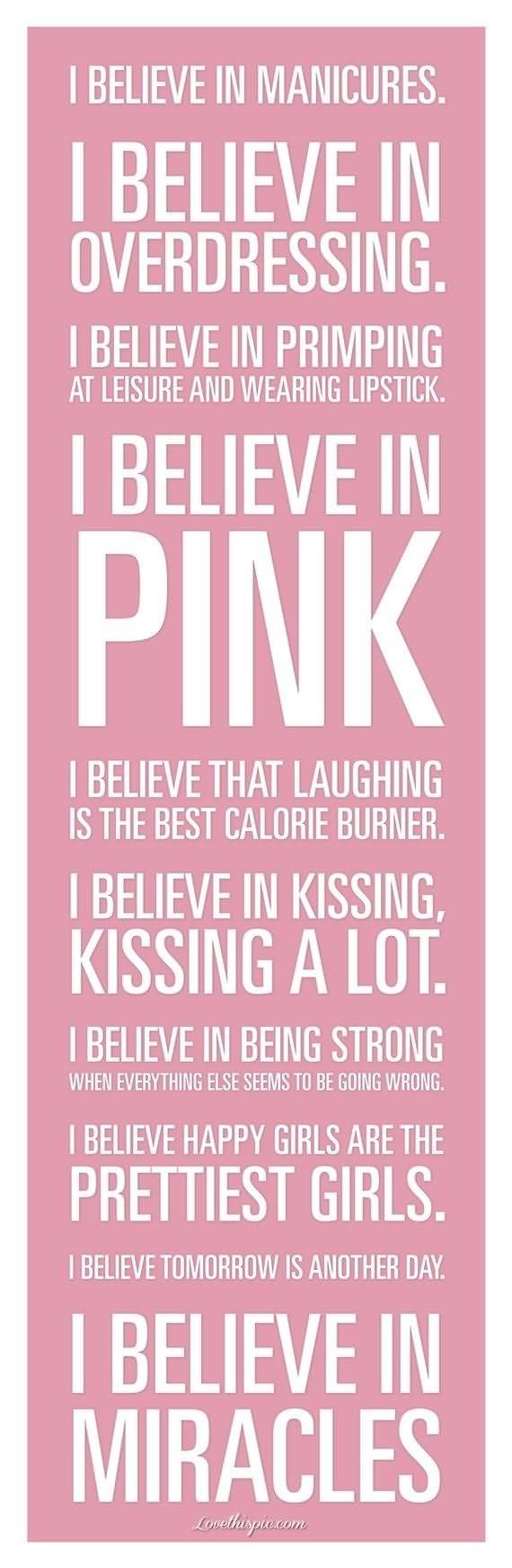 Pink Girly Quotes Meme Image 19