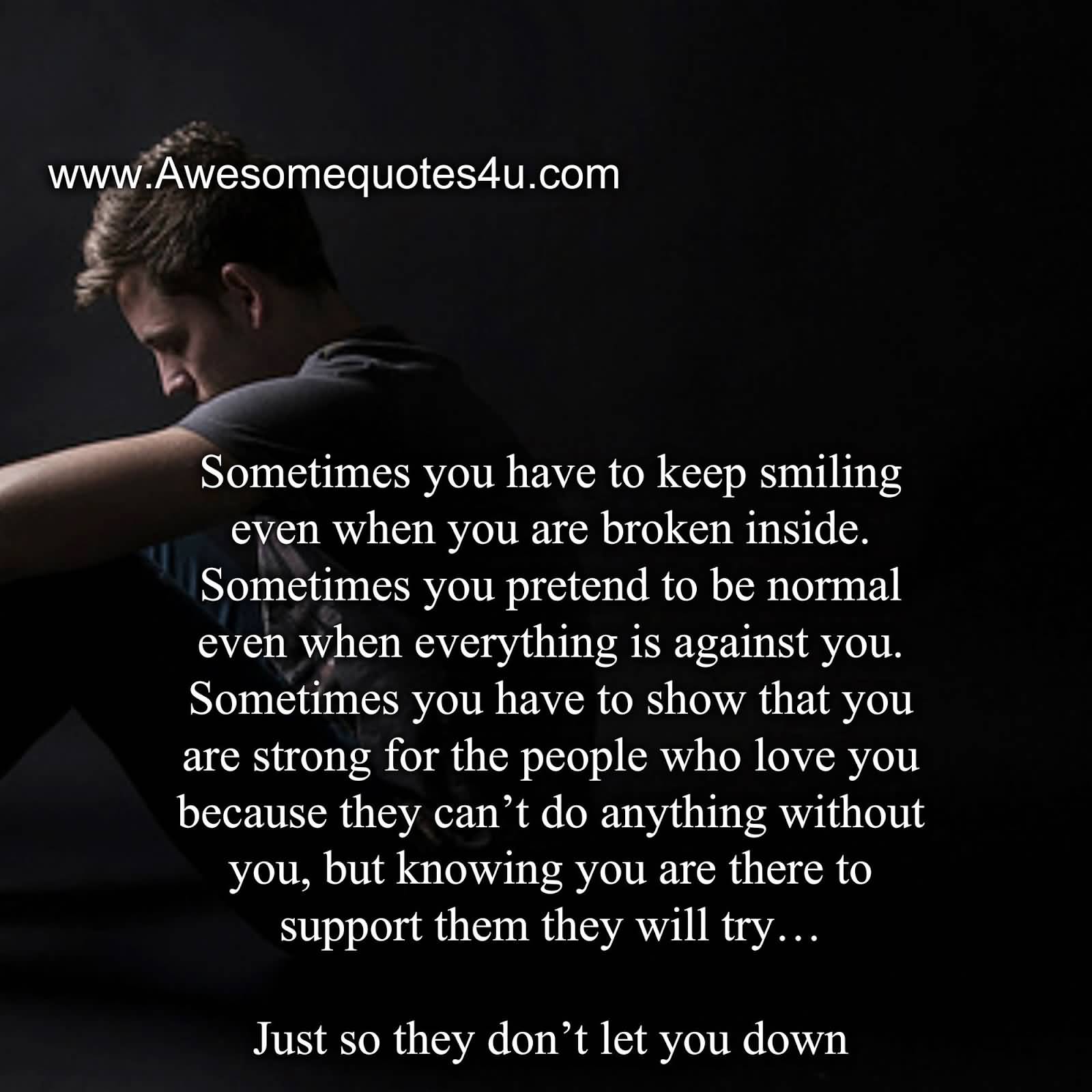 Quotes About Being Broken Meme Image 19