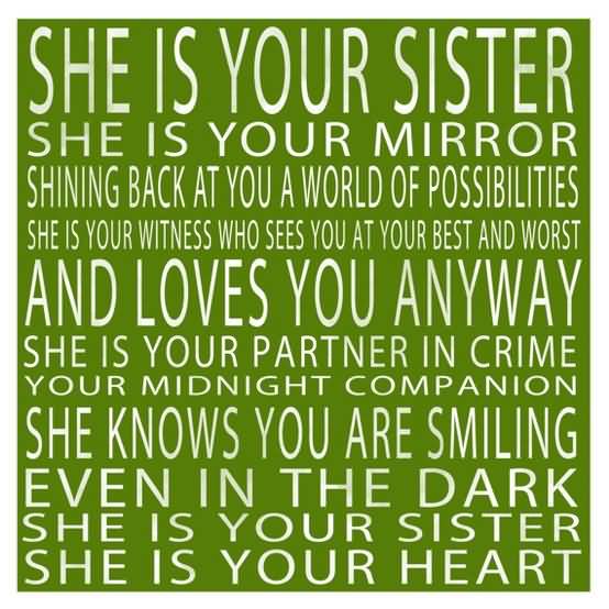 Quotes About Big Sisters Meme Image 14