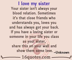 Quotes About Close Sisters Meme Image 05