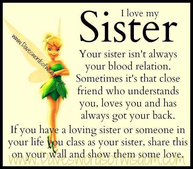 Quotes About Close Sisters Meme Image 11