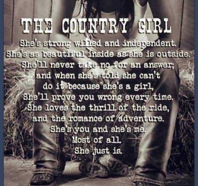Quotes About Country Girls Meme Image 18