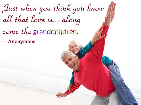 Quotes About Grandchildren Being A Blessing Meme Image 09