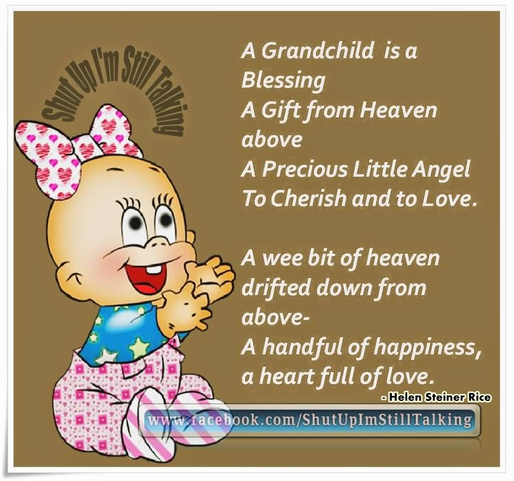 Quotes About Grandchildren Being A Blessing Meme Image 17
