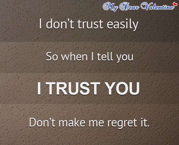 Romantic Trust Quotes Meme Image 06