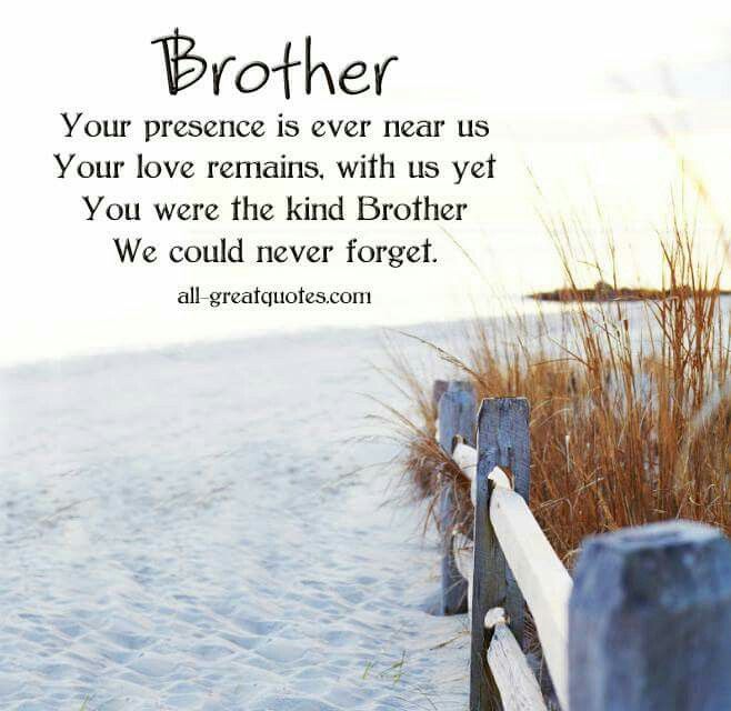Short Memorial Quotes For Brother Meme Image 13