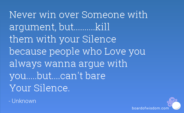 Silence With Someone You Love Quotes Meme Image 04