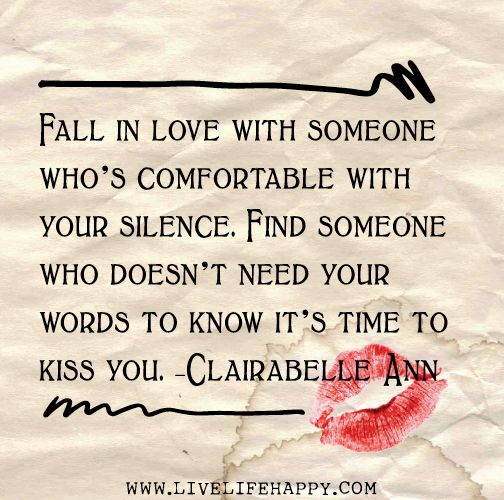 Silence With Someone You Love Quotes Meme Image 12