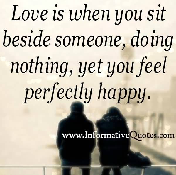 Silence With Someone You Love Quotes Meme Image 16