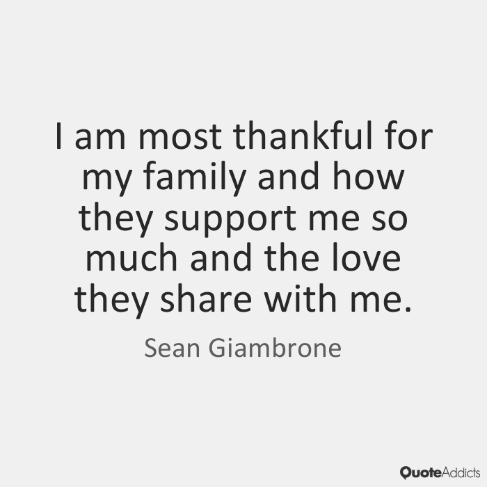 Thankful For My Family Quotes Meme Image 11