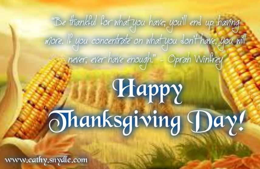 Thanksgiving Day Quotes Meme Image 05
