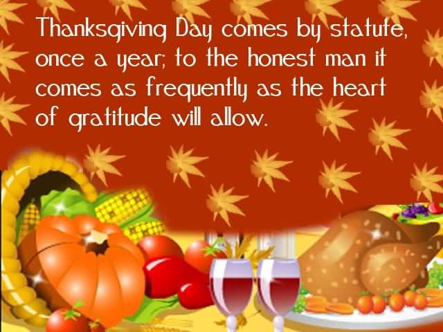 Thanksgiving Day Quotes Meme Image 12