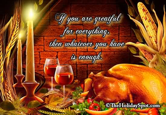 Thanksgiving Day Quotes Meme Image 15