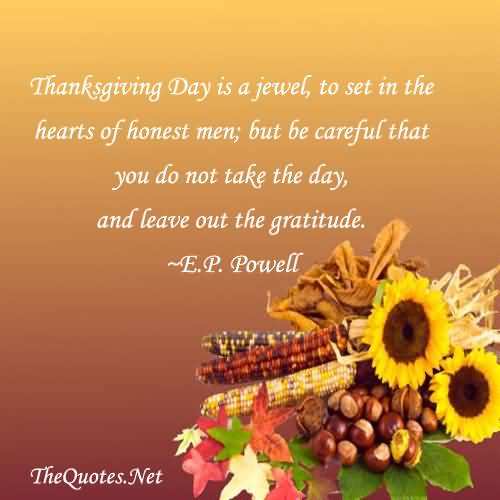Thanksgiving Day Quotes Meme Image 16