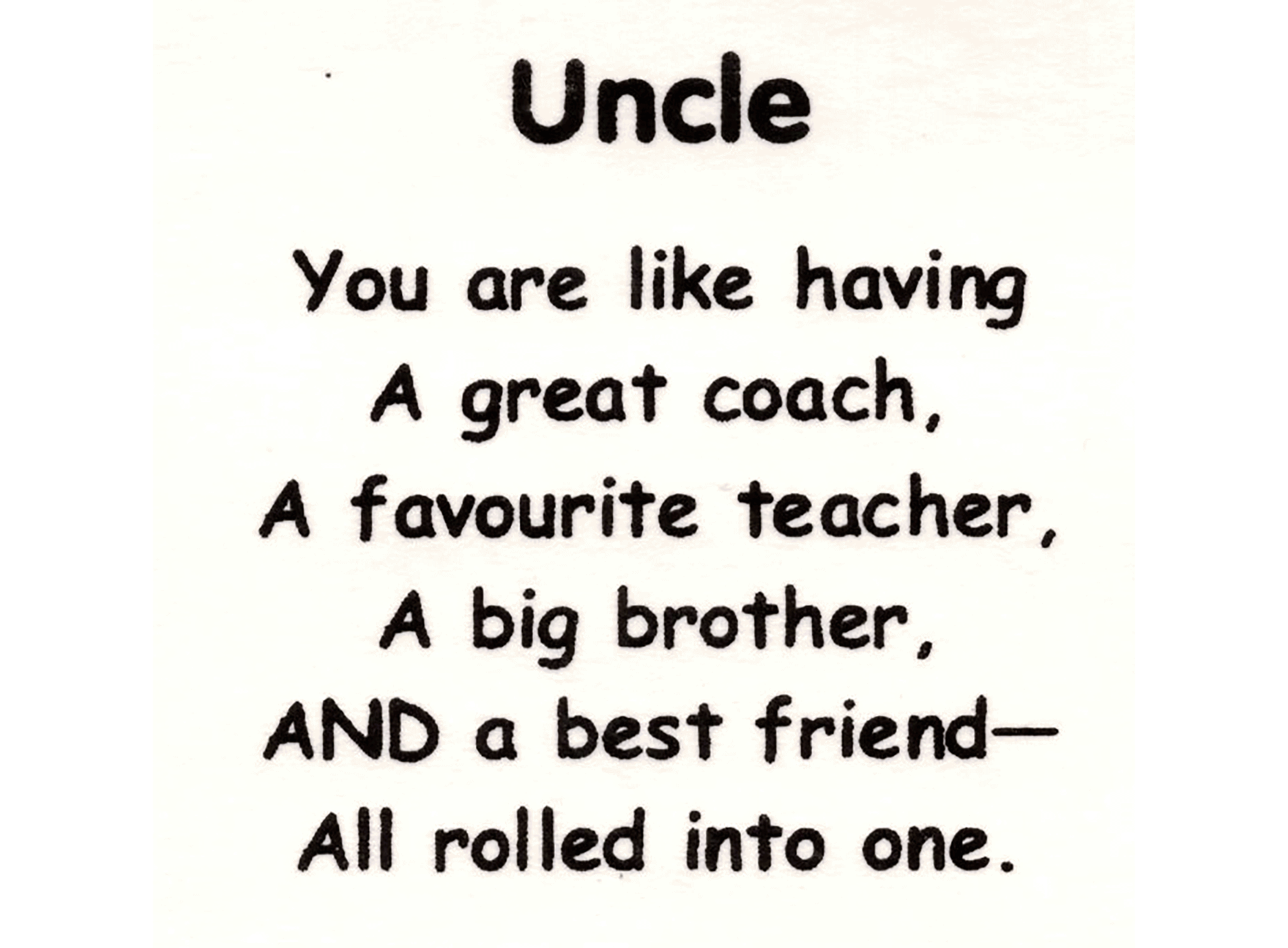 Uncle Quotes And Sayings Meme Image 20