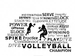 Volleyball Inspirational Quotes Meme Image 07