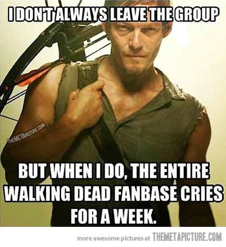 Walking Dead Funny Quotes Meme Image 06
