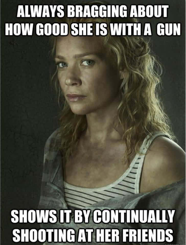 Walking Dead Funny Quotes Meme Image 17