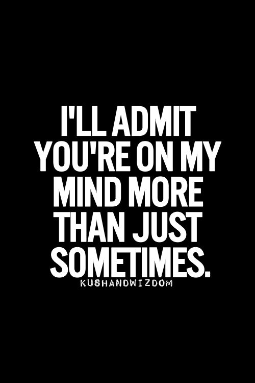 Your On My Mind Quotes Meme Image 07