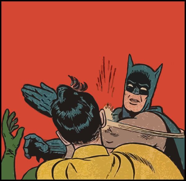 Batman Punches Robin Pictures Meme